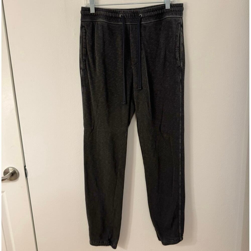 James Perse Vintage French Terry Sweatpants Carbon Pigment Size 0 XS Joggers
